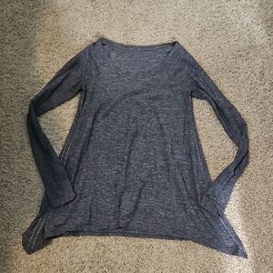 Lululemon Women's Gray Long Sleeve Top